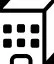 Building icon representing educational institution and learning infrastructure