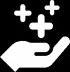Hand icon representing course enrollment and access to learning resources